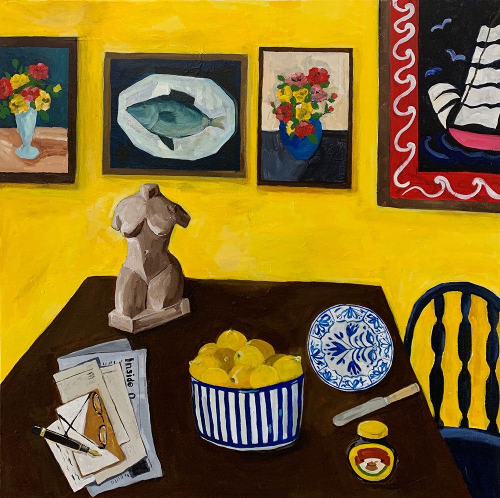 Interior with Marmite