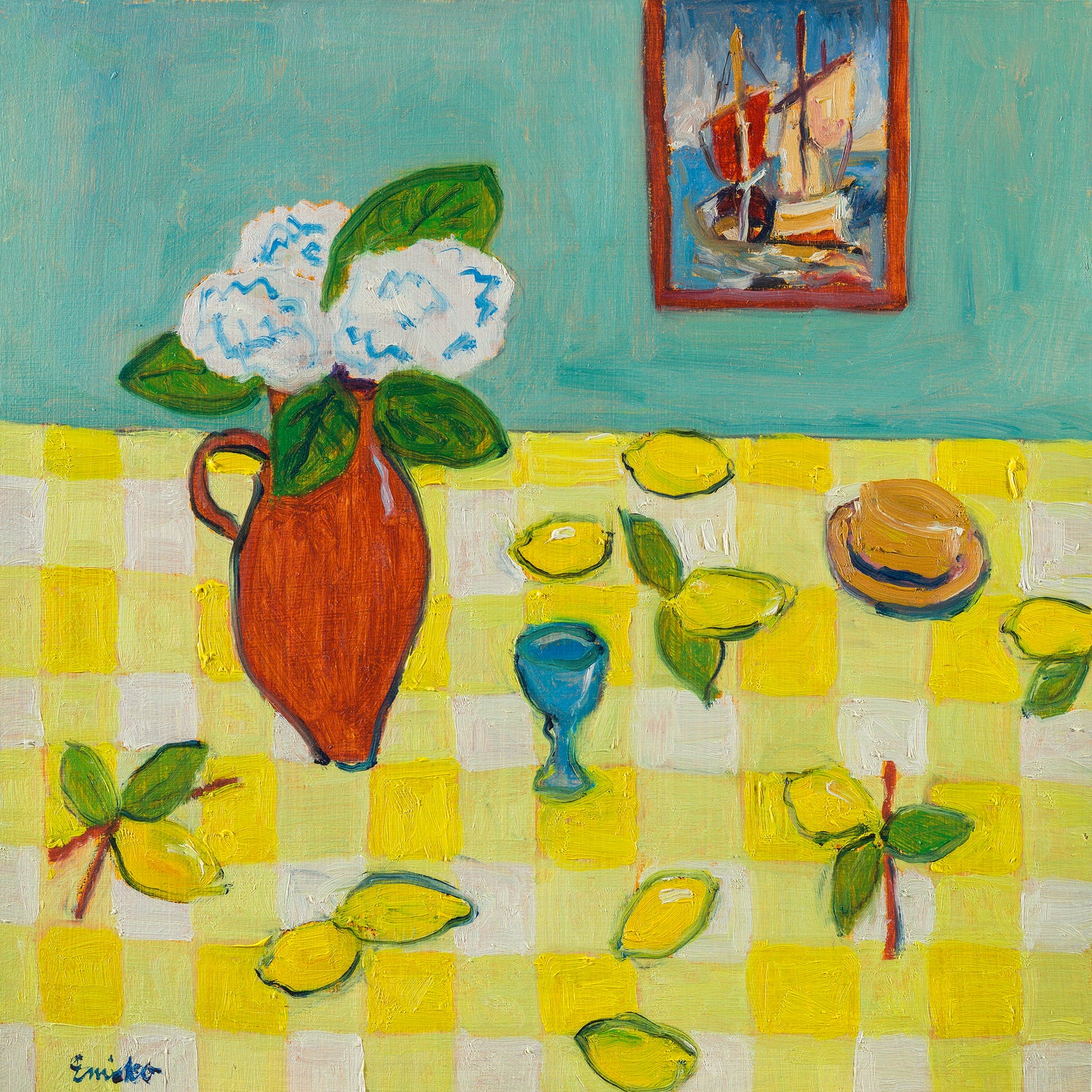 "Lemon still life" #7