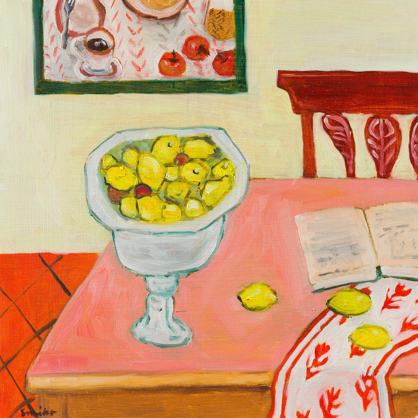 "Lemon still life" #12