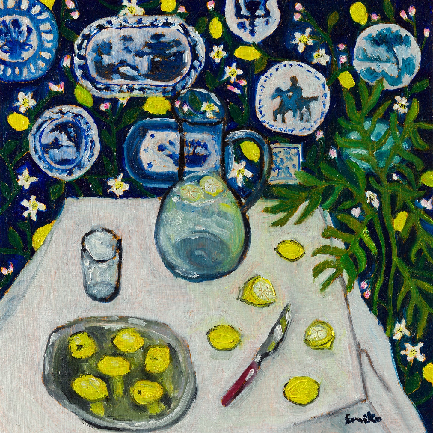 "Lemon still life" #17