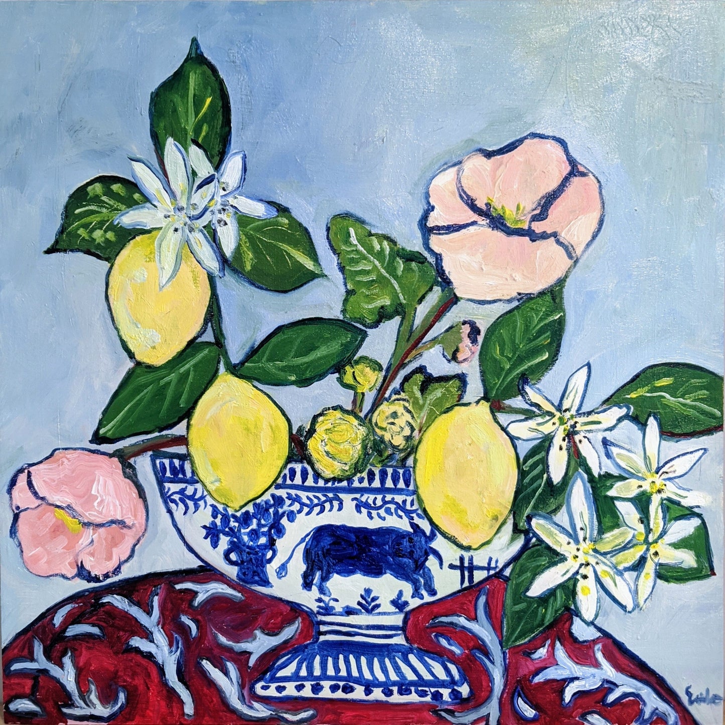 "Fate meets you under a lemon tree"