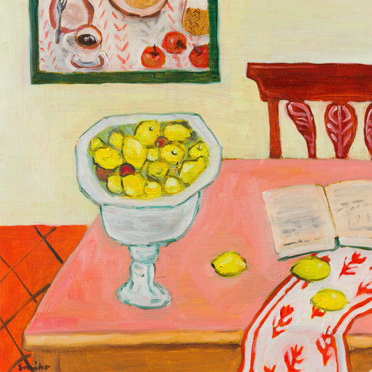 "Lemon still life" #12
