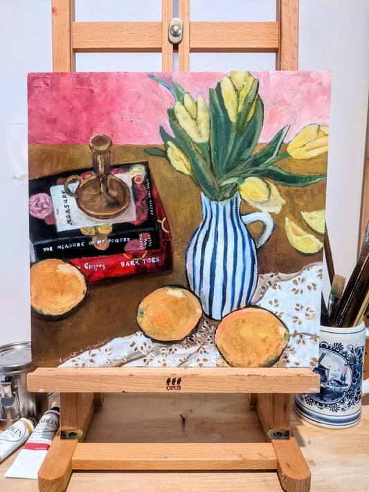 "Silence fell and we began again"