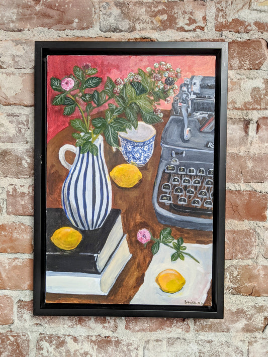 "I left my poems at your heart"